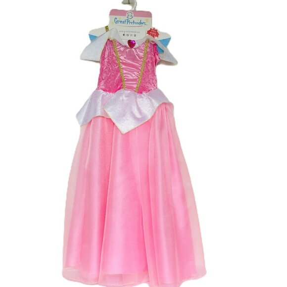 New w/Tag-Great Pretenders Pink Deluxe Sleeping Cutie  Gown-Size 5-6 - Picture 3 of 16
